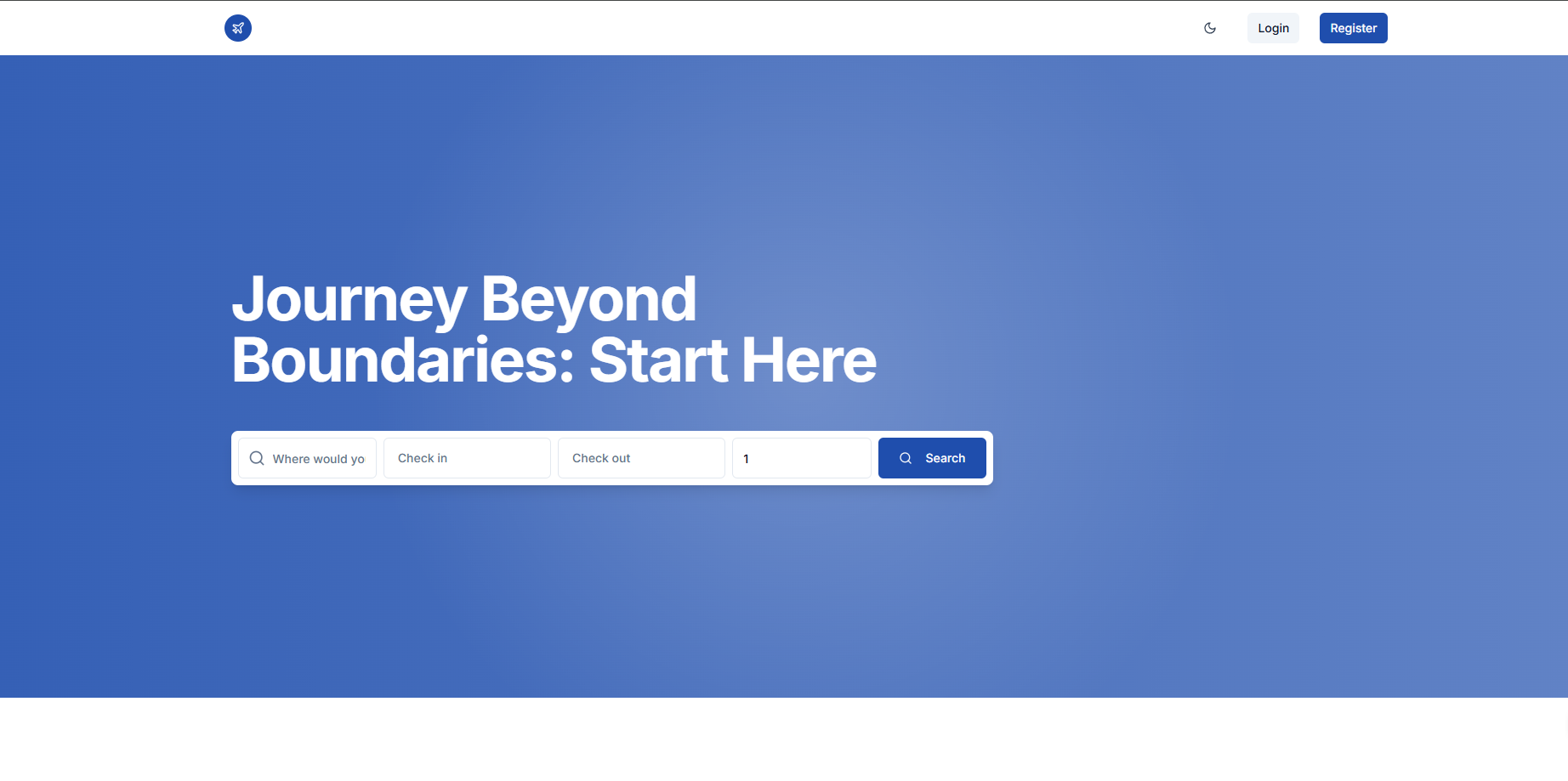 Infinite Journeys website preview